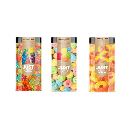 Just CBD 3000mg Gummies - 600g | The CBD Hut