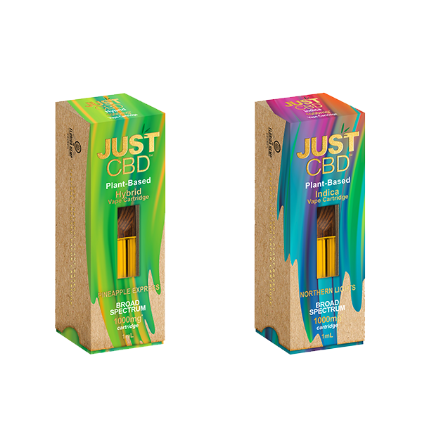 Just CBD 1000mg Signature Vape Cartridges - 1ml | The CBD Hut