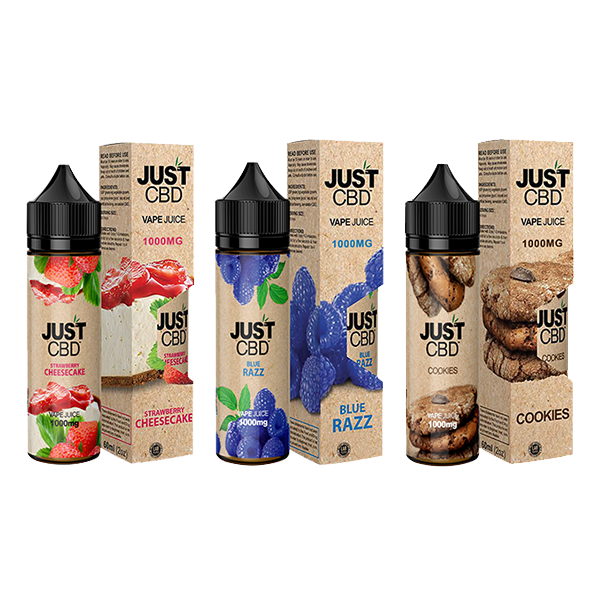 Just CBD 1000mg Shortfill E-Liquid - 60ml | The CBD Hut