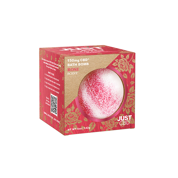 Just CBD 150mg Scented Bath Bombs - 142g | The CBD Hut
