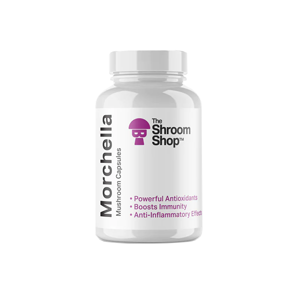 The Shroom Shop 45000mg Morchella Mushroom Capsules - 90 Caps | The CBD Hut