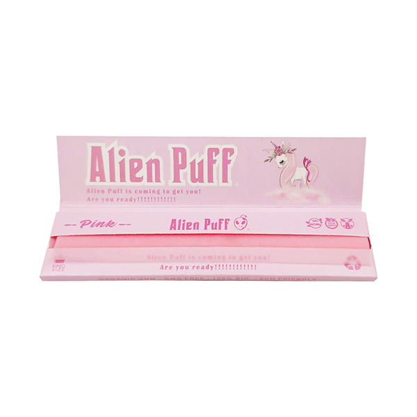 Alien Puff Pink King Size Papers 20 Booklets (HP2103) - The CBD Hut