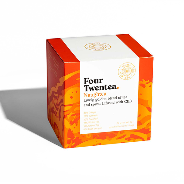 Four Twentea 10mg CBD Spiced Blend Tea - Naughtea | The CBD Hut
