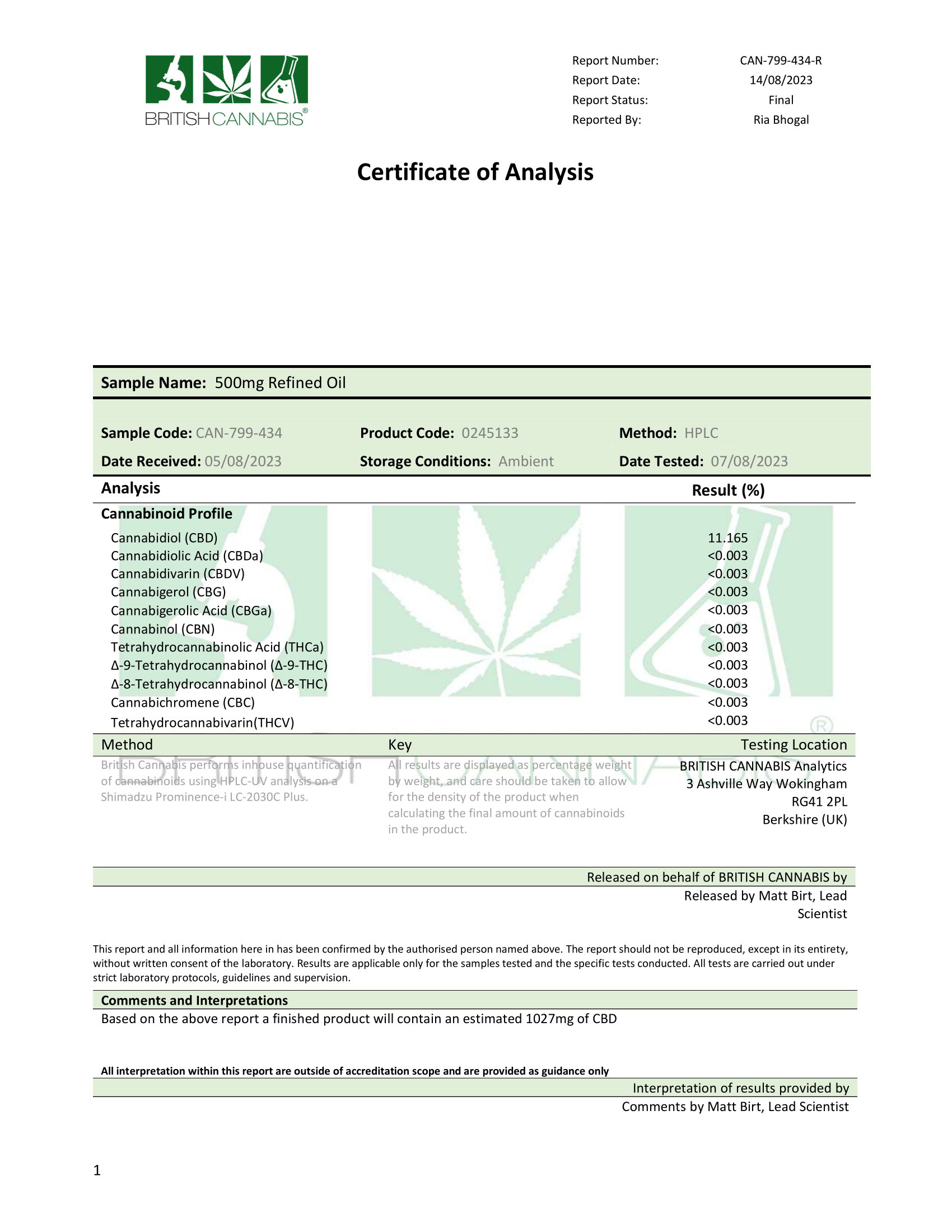 Hempura 500mg Broad Spectrum CBD Oil With Terpenes - 10ml | The CBD Hut