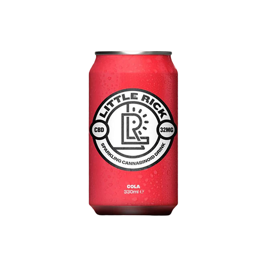 Little Rick 32mg CBD Cola Sparkling Drink - 330ml - 12 Pack | The CBD Hut