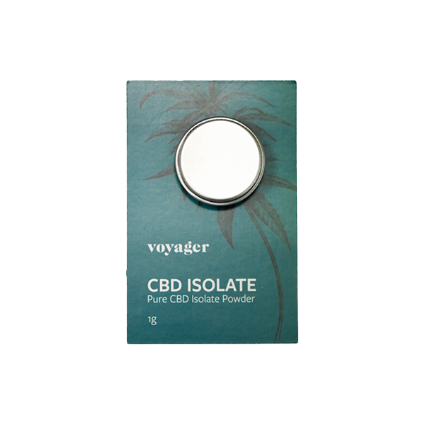 Voyager 99.5% Pure CBD Isolate Powder - 1g | The CBD Hut