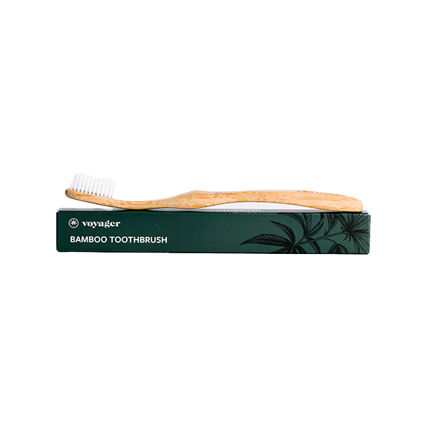 Voyager Biodegradeable Bamboo Toothbrush | The CBD Hut