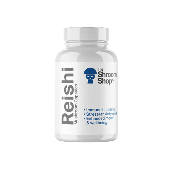 The Shroom Shop 45000mg Reishi Mushroom Capsules - 90 Caps | The CBD Hut