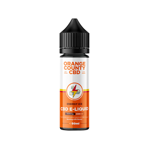 Orange County 1500mg Broad Spectrum CBD E-liquid - 50ml (50VG/50PG) | The CBD Hut
