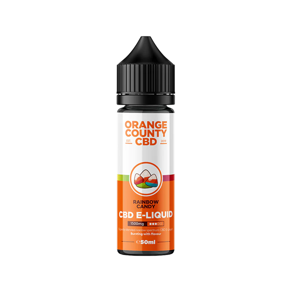 Orange County 1500mg Broad Spectrum CBD E-liquid - 50ml (50VG/50PG) | The CBD Hut