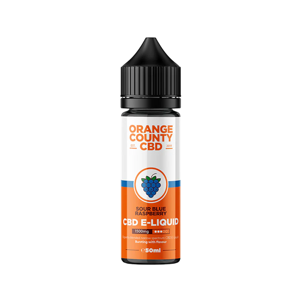 Orange County 1500mg Broad Spectrum CBD E-liquid - 50ml (50VG/50PG) | The CBD Hut