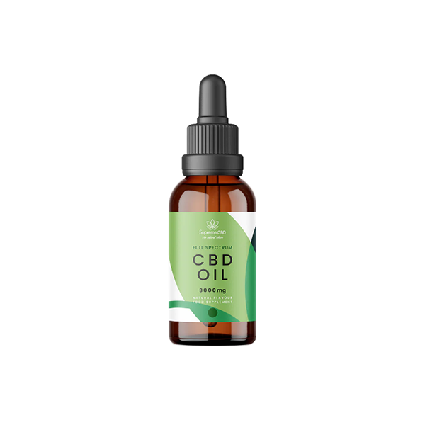 Supreme CBD 3000mg Full Spectrum CBD Oil Tincture - 30ml | The CBD Hut