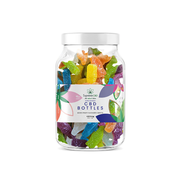 Supreme CBD 4800mg Broad Spectrum CBD Super Strength Gummies | The CBD Hut