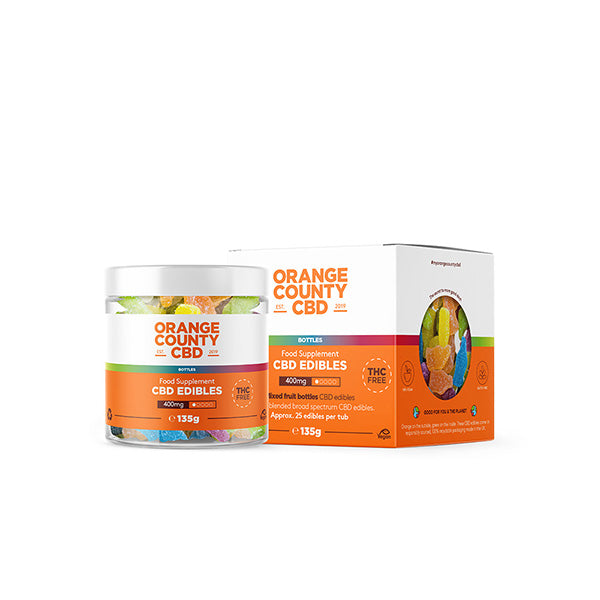Orange County 400mg CBD Gummies - Small Pack | The CBD Hut