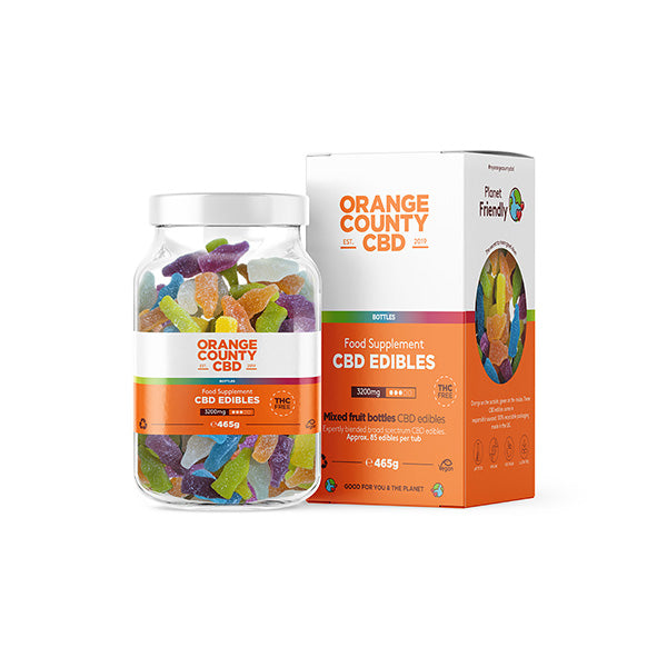 Orange County 3200mg CBD Gummies - Large Pack | The CBD Hut