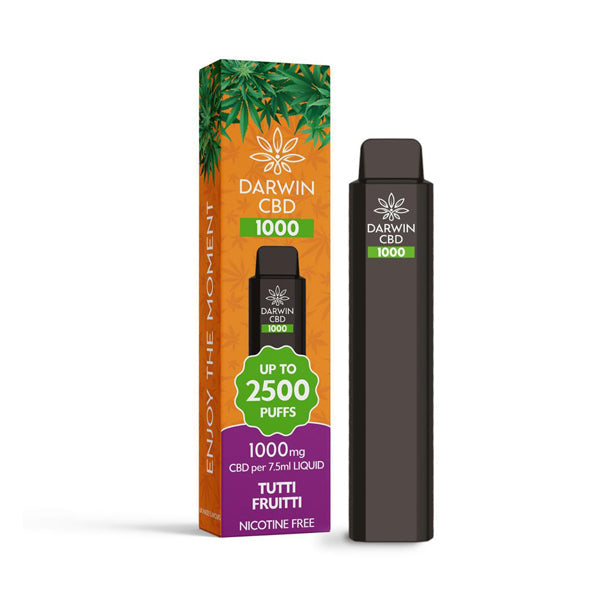Darwin CBD 1000 Disposable Vape - 2500 Puffs | The CBD Hut