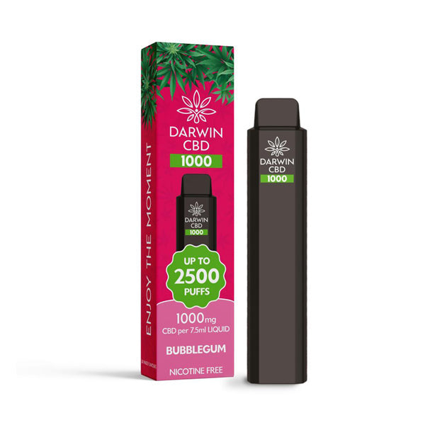 Darwin CBD 1000 Disposable Vape - 2500 Puffs | The CBD Hut