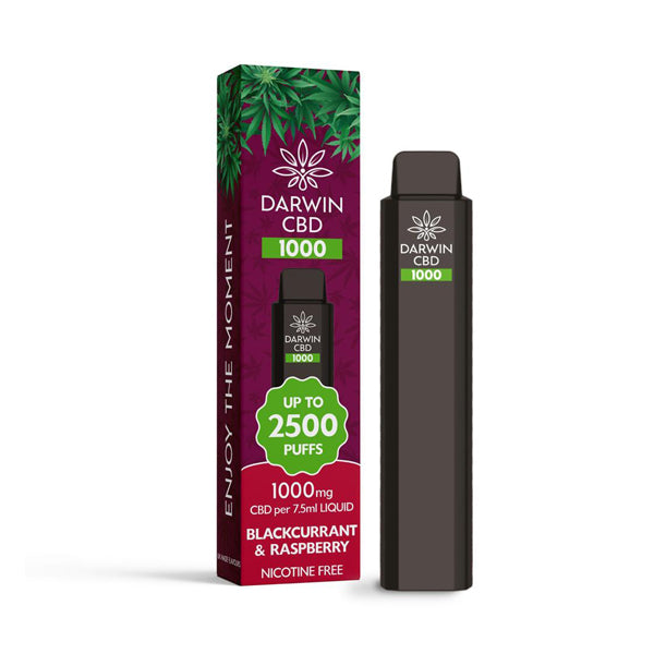 Darwin CBD 1000 Disposable Vape - 2500 Puffs | The CBD Hut