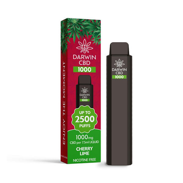 Darwin CBD 1000 Disposable Vape - 2500 Puffs | The CBD Hut