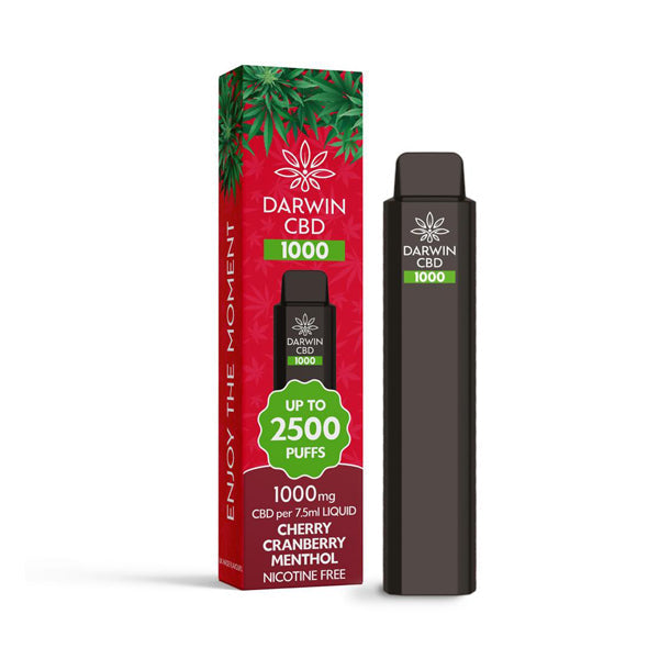 Darwin CBD 1000 Disposable Vape - 2500 Puffs | The CBD Hut