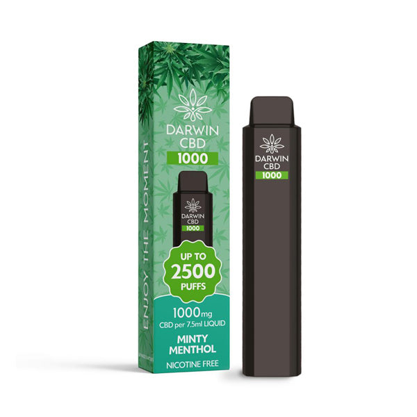Darwin CBD 1000 Disposable Vape - 2500 Puffs | The CBD Hut