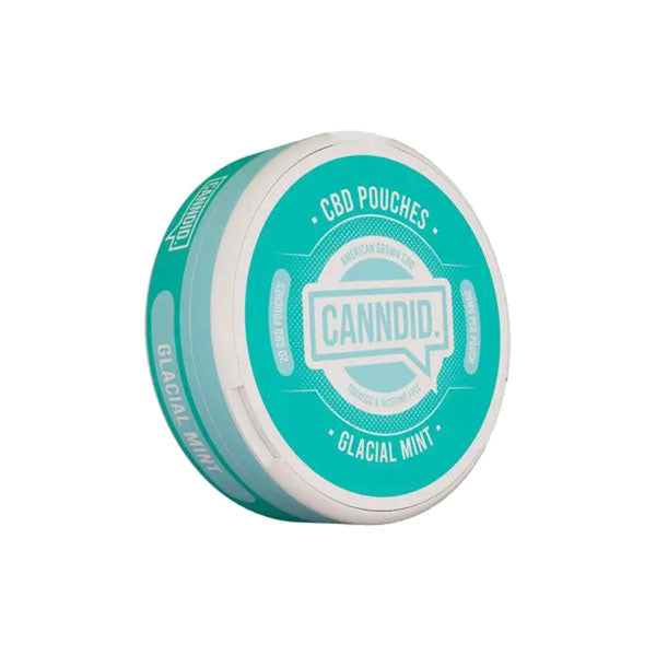 Canndid 20mg CBD Pouches - Glacial Mint (BUY 1 GET 1 FREE) - The CBD Hut