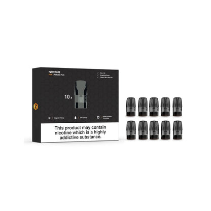 Nectar Hive Refillable Vape Pods - 2ml - 10 Pack | The CBD Hut