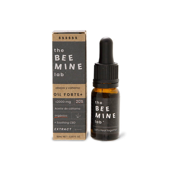 The Beemine Lab Forte+ 20% 2000mg CBD Oil - 10ml | The CBD Hut