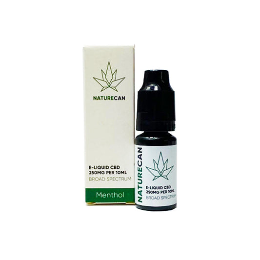 Naturecan 250mg CBD E-Liquid - 10ml (80VG/20PG) | The CBD Hut