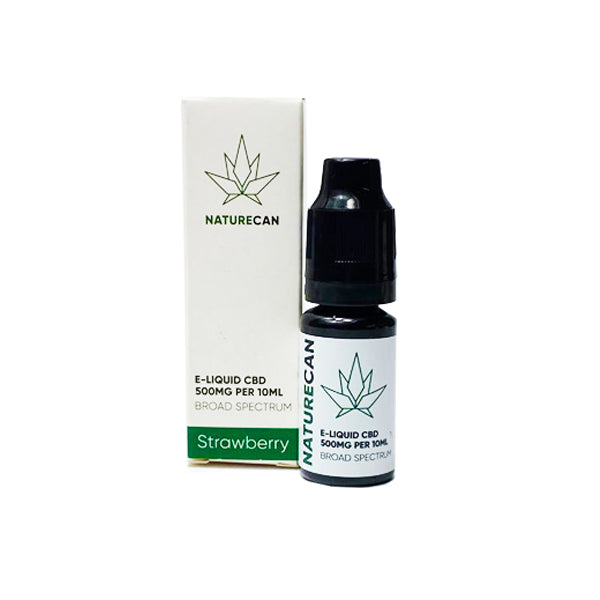 Naturecan 500mg CBD E-Liquid - 10ml (80VG/20PG) | The CBD Hut