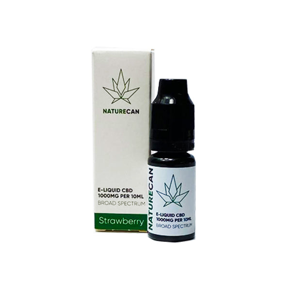 Naturecan 1000mg CBD E-Liquid - 10ml (80VG/20PG) | The CBD Hut