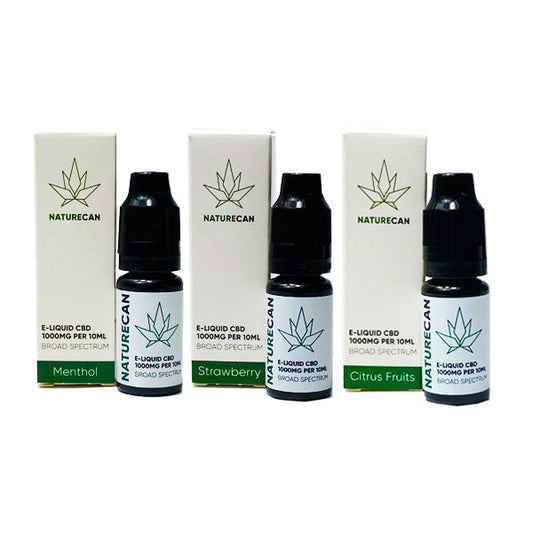 Naturecan 1000mg CBD E-Liquid - 10ml (80VG/20PG) | The CBD Hut