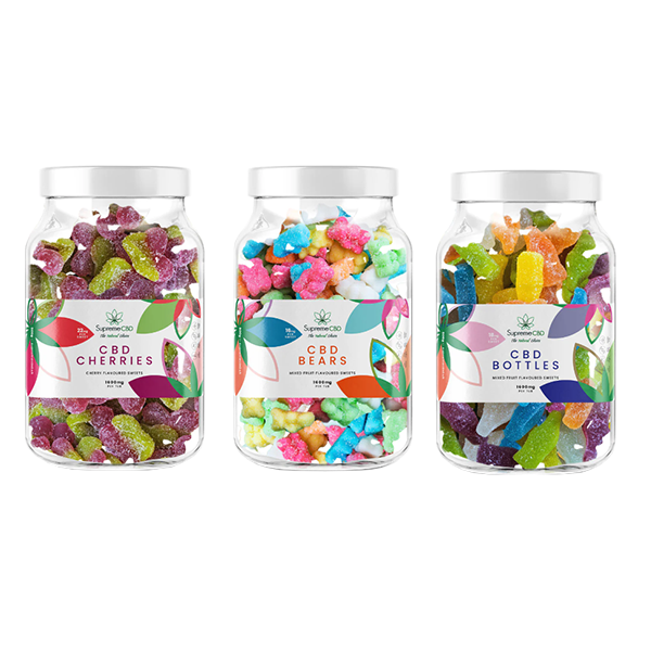 Supreme CBD 1600mg Broad Spectrum CBD Gummies | The CBD Hut