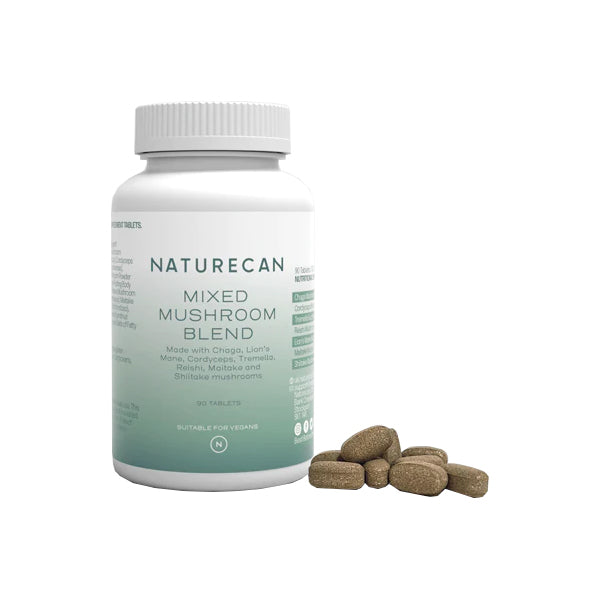Naturecan Mixed Mushroom Blend Tablets - 90 Tabs | The CBD Hut
