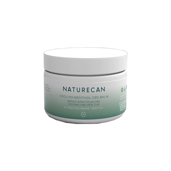 Naturecan 1000mg CBD Cooling Menthol Muscle Balm - 100ml | The CBD Hut