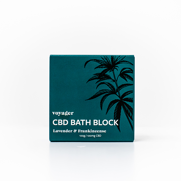Voyager Lavender & Frankincense 100mg CBD Bath Block - 100g | The CBD Hut