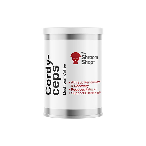 The Shroom Shop 30000mg Cordyceps Mushroom Nootropic Coffee - 100g | The CBD Hut