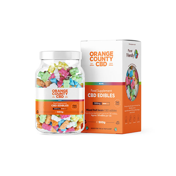 Orange County 3200mg CBD Gummies - Large Pack | The CBD Hut
