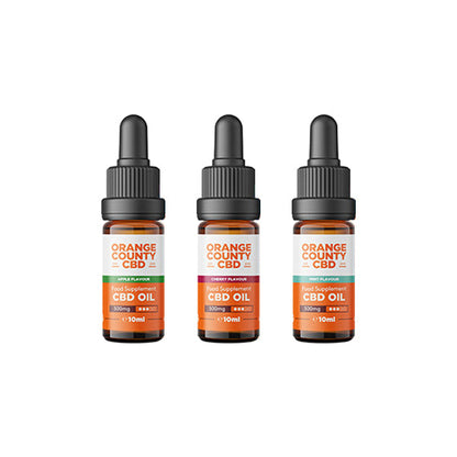Orange County 500mg Broad Spectrum CBD Oil - 10ml | The CBD Hut