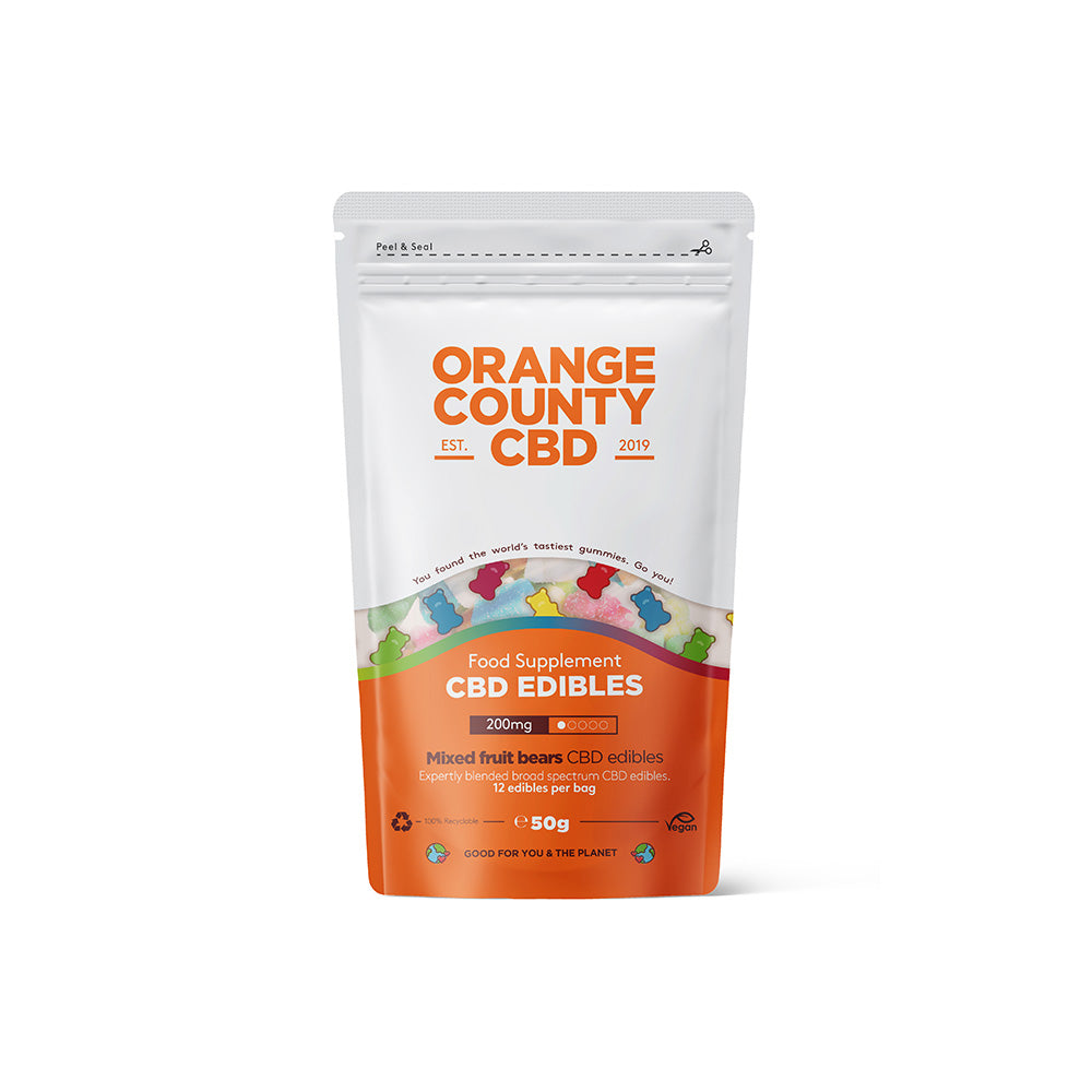 Orange County 200mg CBD Gummy Bears - Grab Bag | The CBD Hut