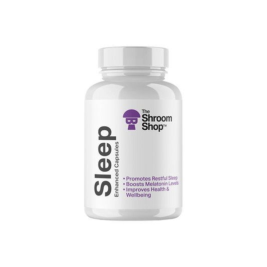 The Shroom Shop 67500mg Enhanced Sleep 67500mg Capsules - 90 Caps | The CBD Hut