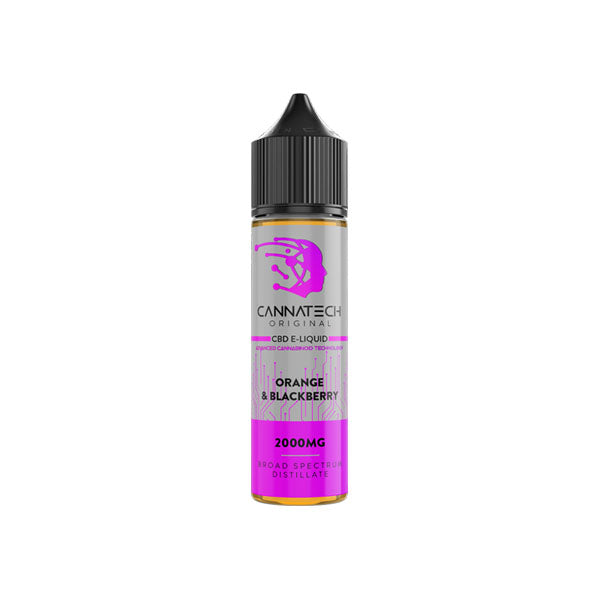 Cannatech 2000mg Broad Spectrum CBD E-liquid - 50ml | The CBD Hut