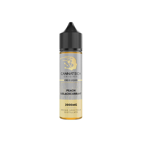 Cannatech 2000mg Broad Spectrum CBD E-liquid - 50ml | The CBD Hut
