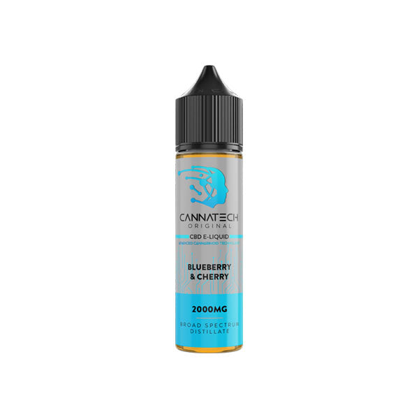 Cannatech 2000mg Broad Spectrum CBD E-liquid - 50ml | The CBD Hut
