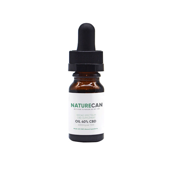 Naturecan 40% 4000mg Broad Spectrum CBD MCT Oil - 10ml | The CBD Hut