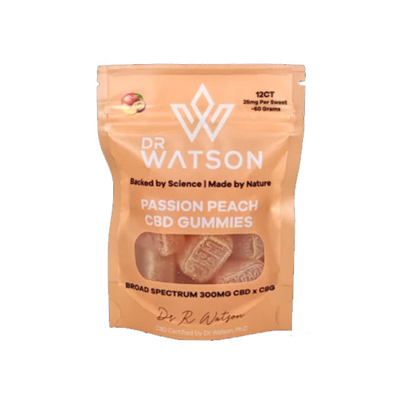 Dr Watson 300mg CBD Hemp Gummies - Pack of 12 | The CBD Hut