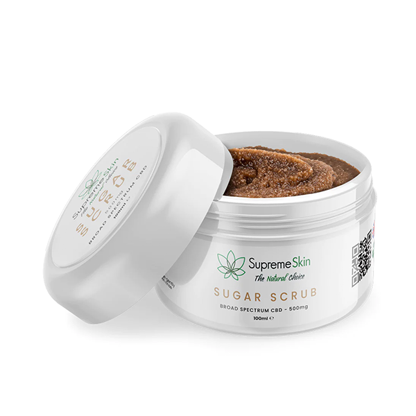 Supreme CBD 500mg Sugar Scrub - 100ml | The CBD Hut