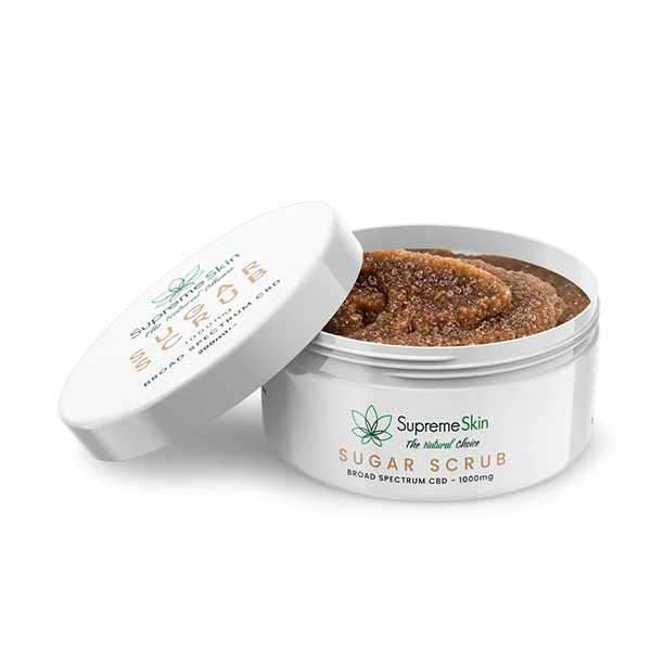 Supreme CBD 1000mg Sugar Scrub - 200ml | The CBD Hut