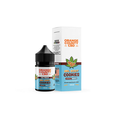 Orange County Cali Range 1500mg CBD E-liquid - 50ml (60VG/40PG) | The CBD Hut