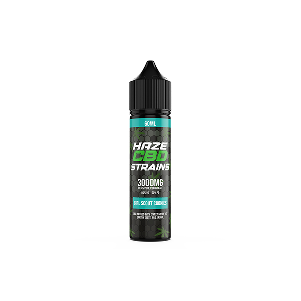 Haze Strains 3000mg CBD Shortfill E-Liquid - 50ml (50VG/50PG) | The CBD Hut